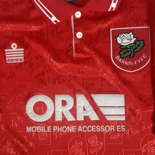Barnsley football shirt 1996 - football,