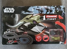 Star Wars  the force awakens   darth vader and yoda racing slot cars  track set 