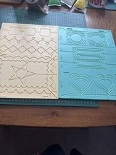 Two Embossed Boards.