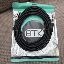 EMK RCA Subwoofer Cable Digital Coaxial Audio Cables RCA Cable Male to Male