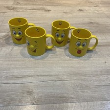 Smiley face Set Of 4 FUNNY