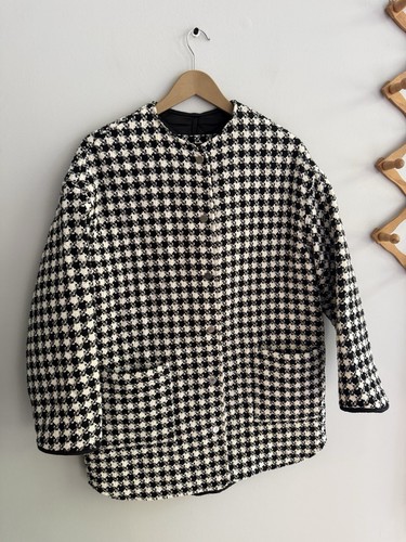 Zara houndstooth quilt - zara, lined