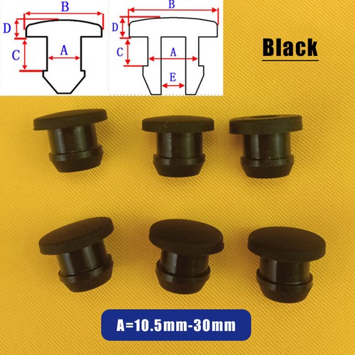 30mm black snap - 10.5-30mm, snap-on