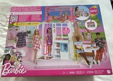 Barbie Fully Furnished 360° Fold And Go House brand new and sealed 