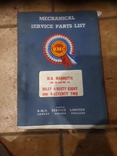 Genuine bmc mg magnette - ,