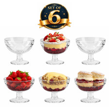 Set of 6 Dessert Bowls Ice