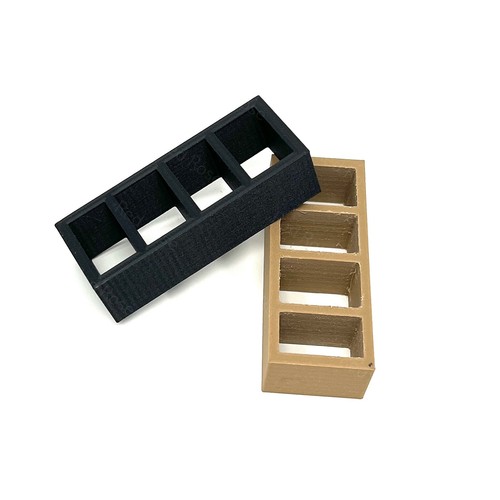 Doll house bookcase plastic - house,