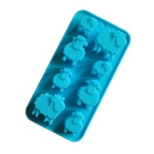 Farm Sheep Animal Silicone Chocolate Mould Baking Jelly Cake  Resin Wax melt