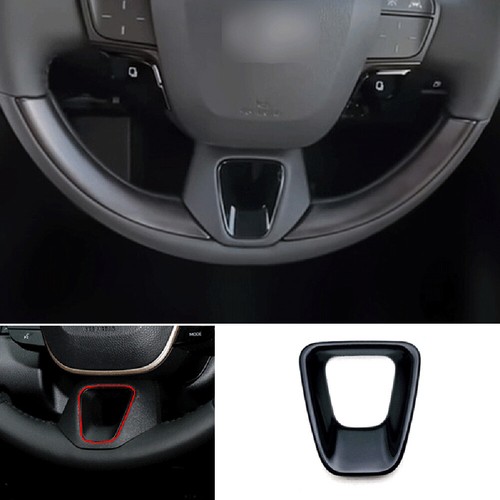 Glossy black steering - black,