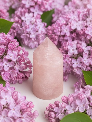 Rare peach fluorite crystal - fluorite,
