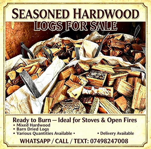 Spilt logs for wood - spilt,
