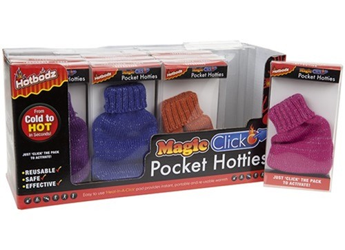 Magic click pocket hotties - click,
