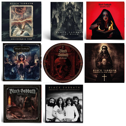 Black sabbath 8 titles - black,