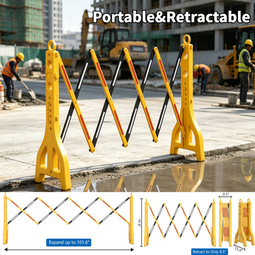 2ft expandable barricade - 8.2ft,