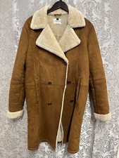 Men's Coat, Brown, Size: S