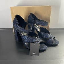 ZARA Block High Heel Shoes