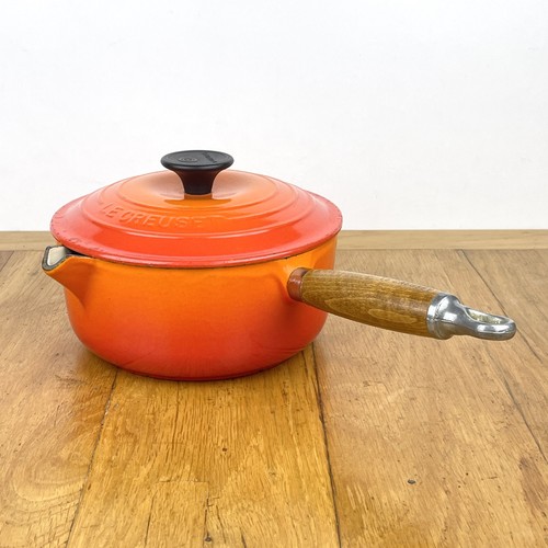 Creuset volcanic orange - le,