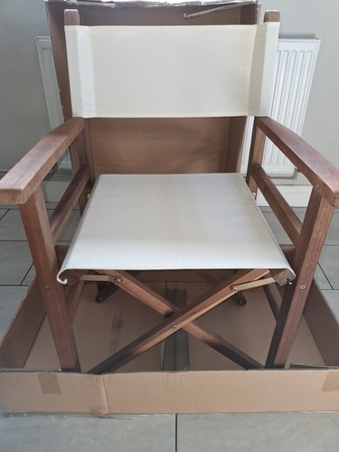 Hardwood directors chair - hardwood,