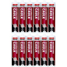 Soudal Decorators Caulk White