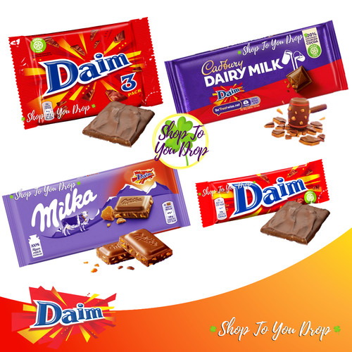 Cadbury milka daim milk - &,