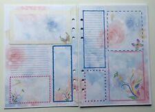A5 Filofax Organiser Paper Set