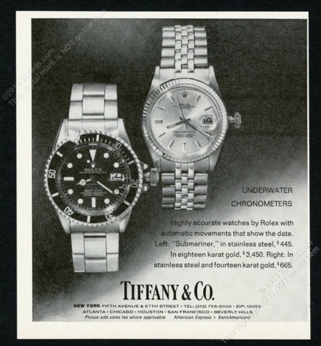 1974 rolex submariner date - rolex,