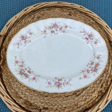 HM Appointment Paragon Victoriana Rose Serving Oval Platter Medium 