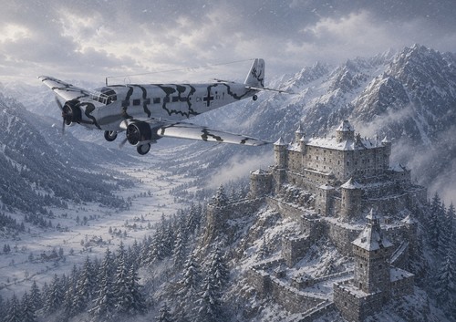 Print ju52 from where eagles - print,