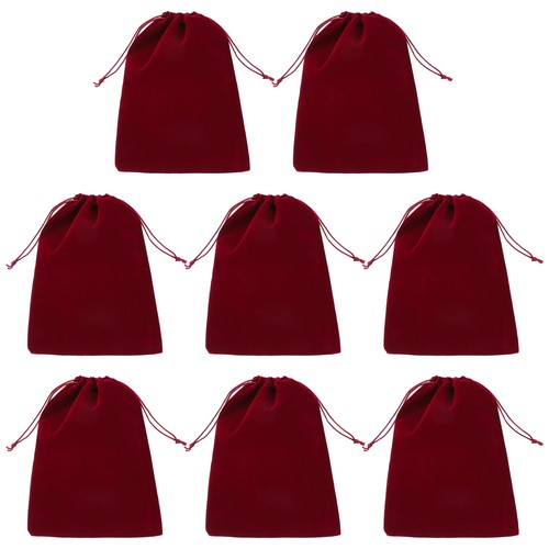 8pcs velvet gift bags 8 - gift, 6