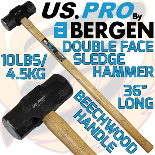 Pro 10lbs 3ft sledge hammer - 10lbs,