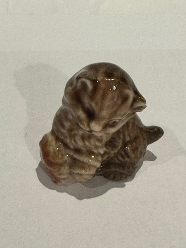Wade whimsies cat figurine - wade,