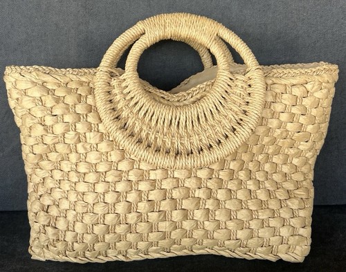 Rattan beach for women - rattan, woven