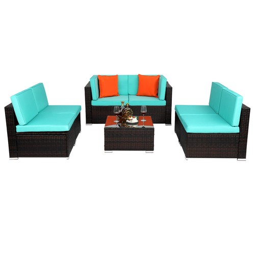 Pcs outdoor patio furniture - 7,