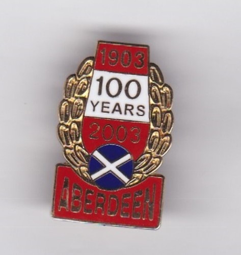 Aberdeen 100 years - 100, lapel