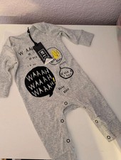 My K by Myleene Klass Baby Grey Romper - 0-3 months