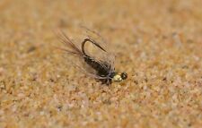 6 Flies - Tungsten Soft Hackle Pheasant Tail Jig Fly - Euro nymph - Hanak Hook