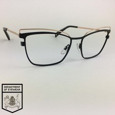 BALMAIN eyeglasses BLACK/GOLD CATS EYE glasses frame MOD: BL1560S 30735194