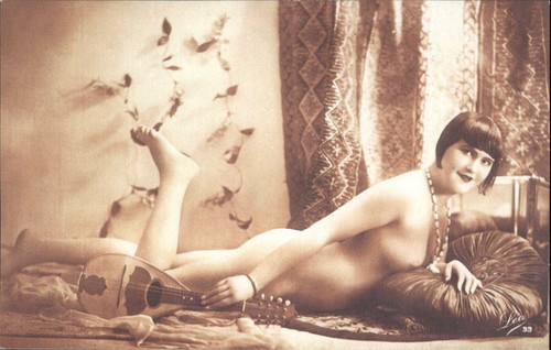 Edwardian fantasy nude woman - edwardian,