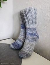 Hand knitted warm Alpaca wool