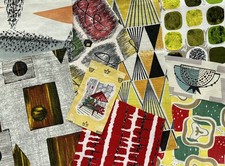 1950s Fabric Scrap pack