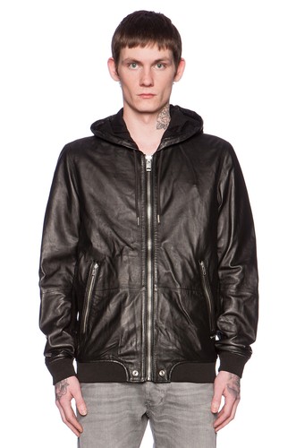Diesel akura leather - leather, jacket