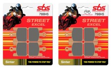 8 Front Brake Pads SBS 788 HS