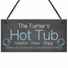 Funny Hot Tub Personalised