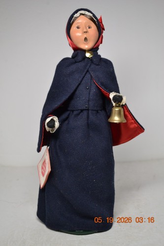 Byers choice caroler - byers,