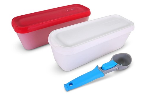 Insulated containers pack - containers, w/