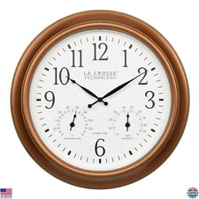 La Crosse Technology 404-59907-INT 18-inch Indoor/Outdoor Classic Antique Copper