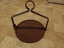 Cast iron vintage flat plate
