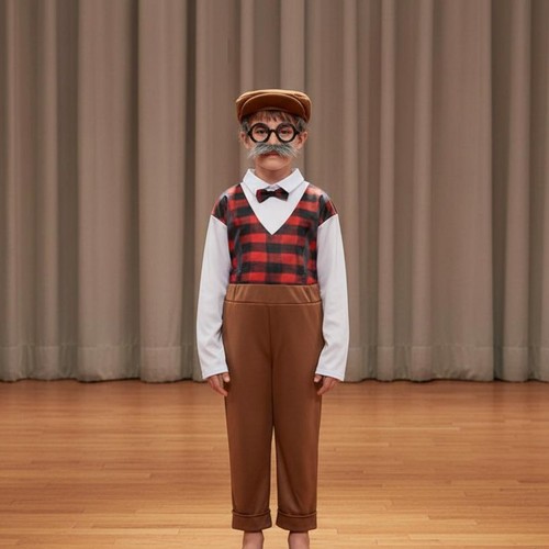 Kids old man costume - old,