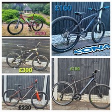 Mountain Bikes. Bikes. Kona. Carrera. Merida. Full Suspension. Hardtail.