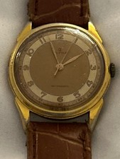 Alpha two toned gold plated Mens watch